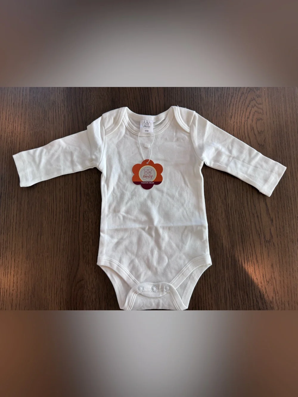 NWT Classic White Baby One-Piece Bodysuit